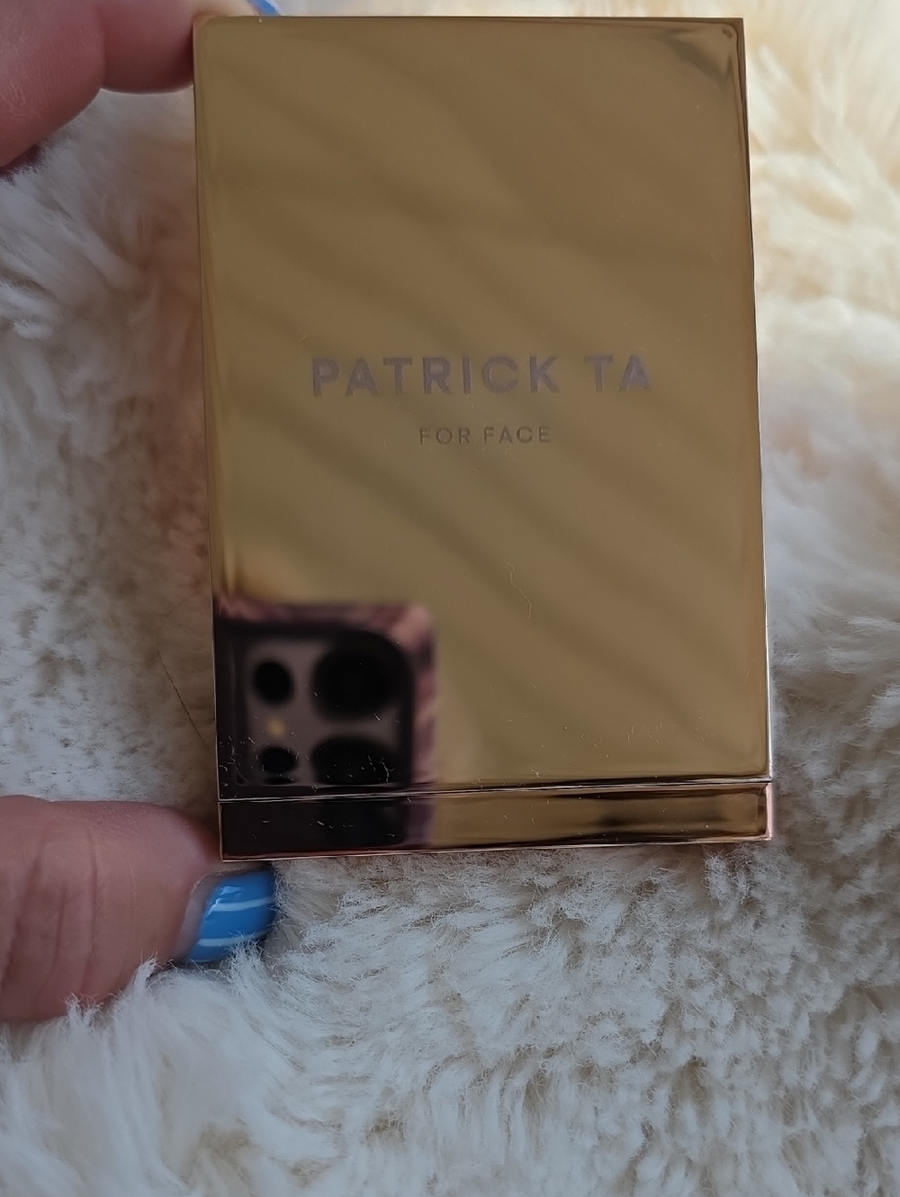 Patrick Ta Gold Compact Mirror Finish